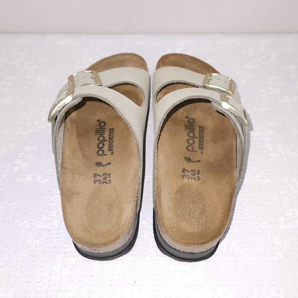 New! Birkenstock PAPILLO Arizona Flex Platform Sandals EU 37 - Picture 8 of 11